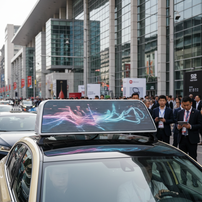 Top 5 Benefits of Taxi Top LED Screen VST-B at Canton Fair?