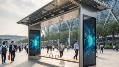 What is Digital Solar Bus Stops at China Import Export Fair?