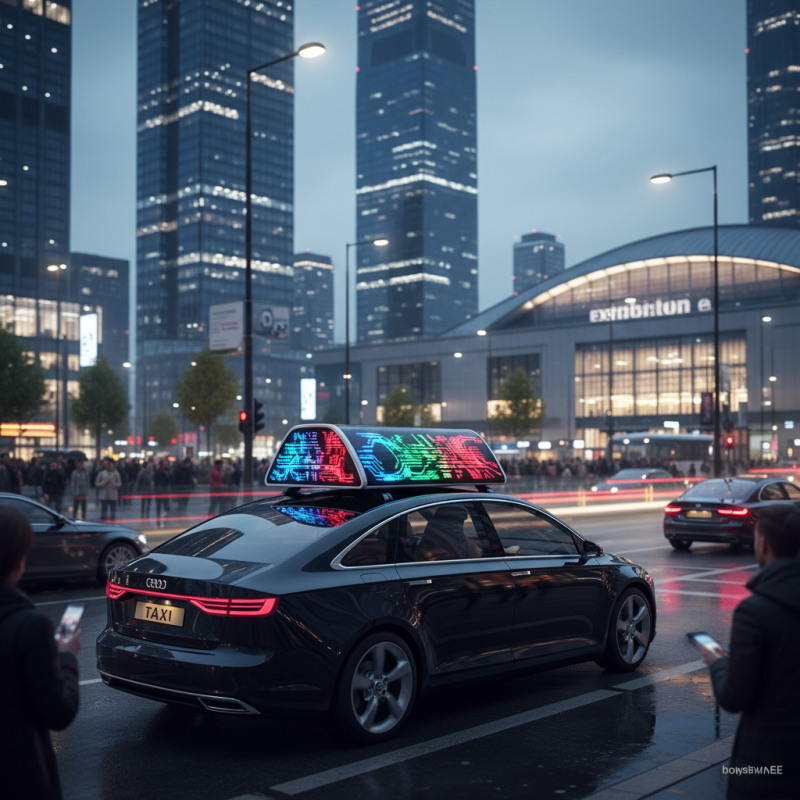 Explore Taxi Top LED Screen VST-B at China Import and Export Fair?
