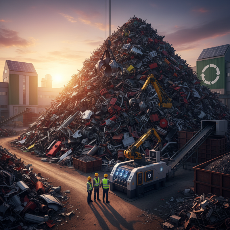 Exploring China Top Scrap Metal Pile Recycling Practices and Innovations?