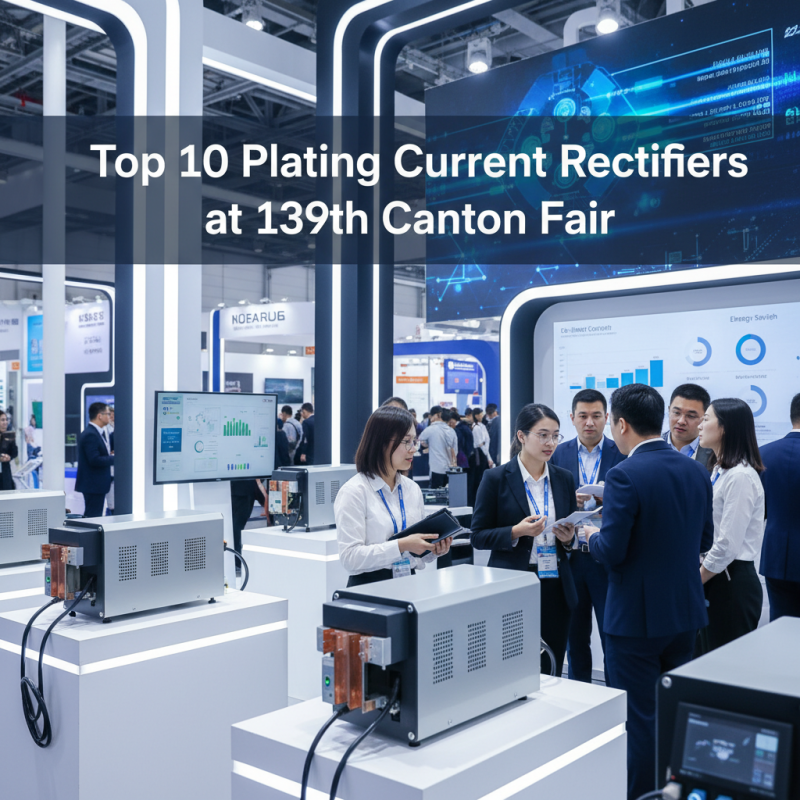 Top 10 Plating Current Rectifiers at 139th Canton Fair?