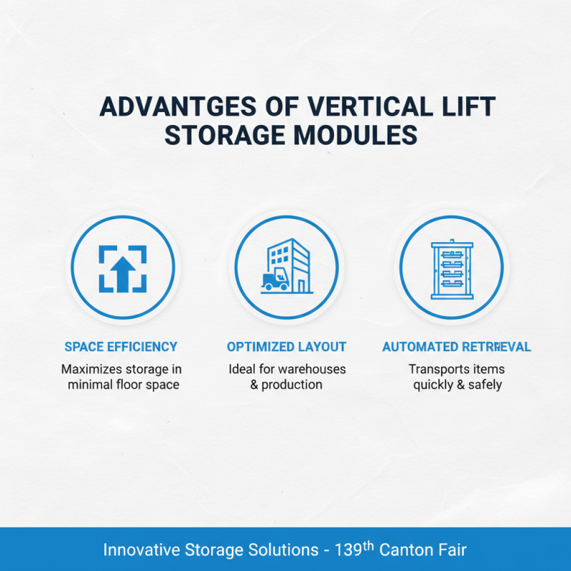What are Vertical Lift Storage Modules at the 139th Canton Fair?