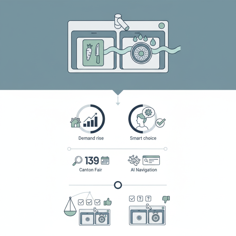 What is a Multi Functional Double Bowl Sink at the 139th Canton Fair?