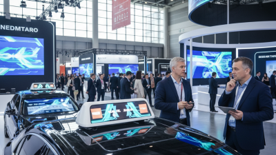 How to Choose Taxi Top LED Screen VST-B at Canton Fair 139?