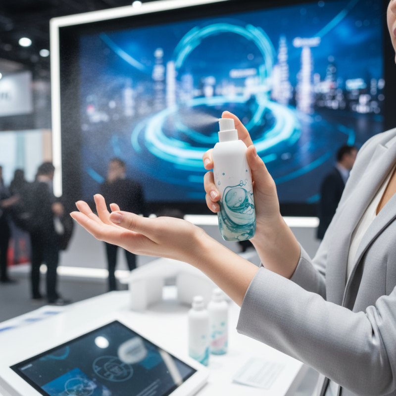 How to Use Jelly Soothing Spray at China Import Expo?