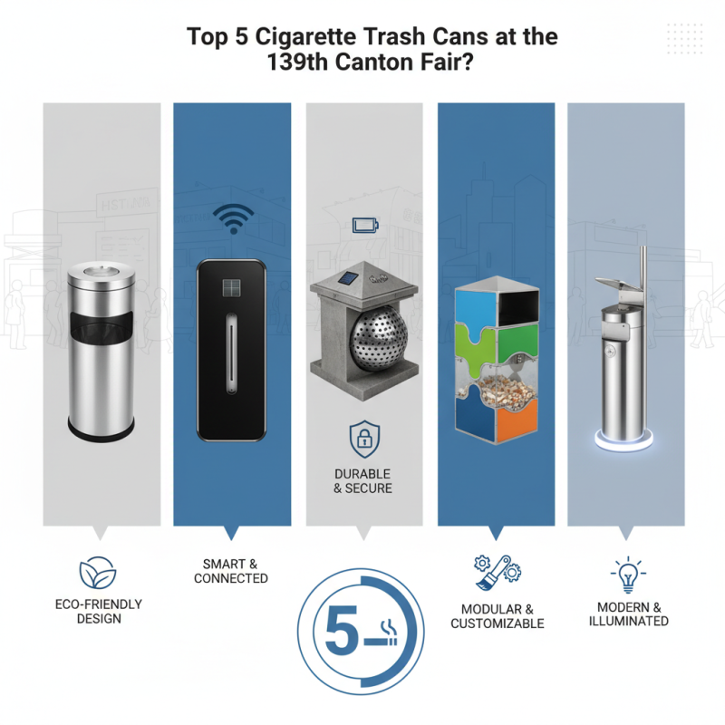 Top 5 Cigarette Trash Cans at the 139th Canton Fair?