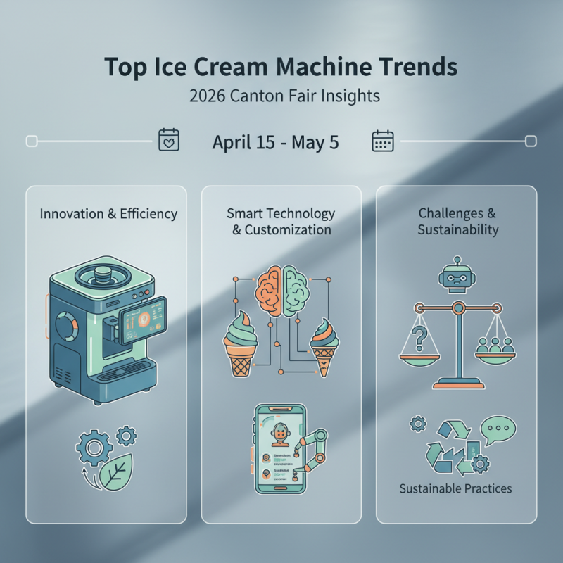 Top Ice Cream Machine Trends at 2026 Canton Fair Insights?