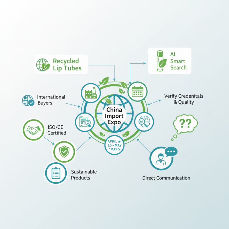 How to Source Recycled Lip Balm Tubes at China Import Expo 2026?