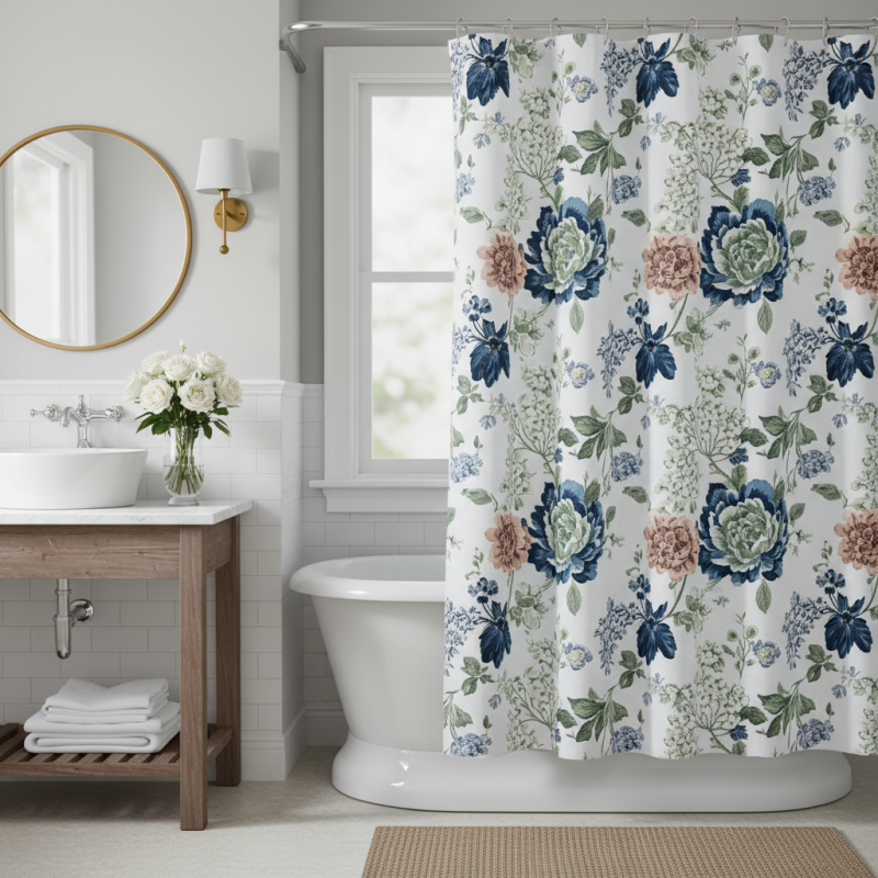 10 Tips for Choosing the Perfect Floral Shower Curtain for Your Bathroom Decor?