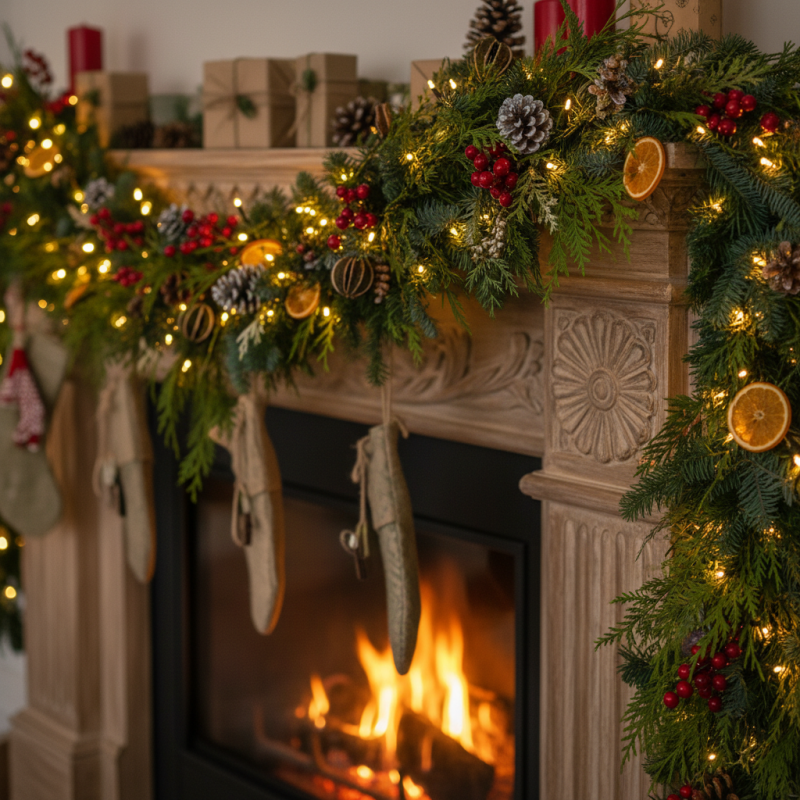 Top 10 Christmas Garlands With Lights to Brighten Your Holiday Decor?