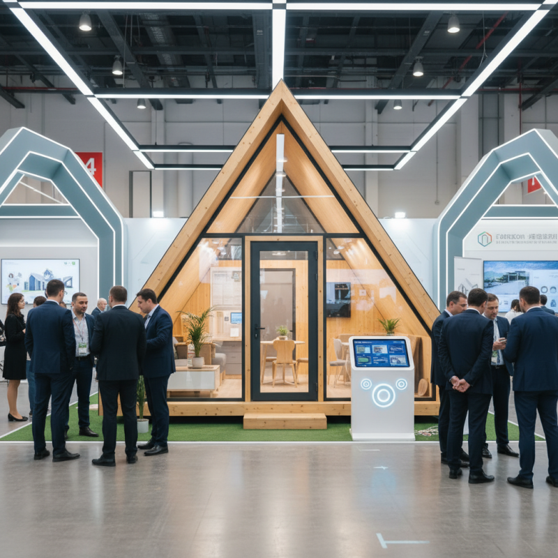 What is a China Small A Frame Cabin Exporter at Canton Fair?