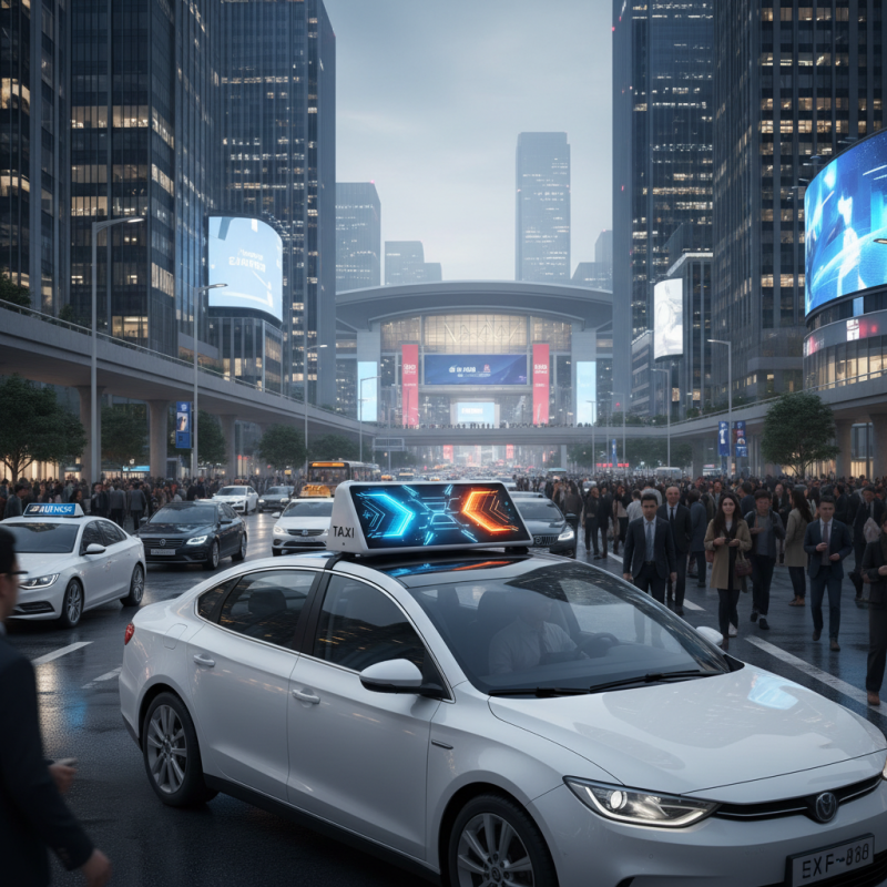 China Top Taxi LED Screen VST-B at 139th Canton Fair?