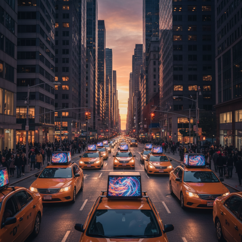 Top 10 Features of Taxi Top LED Screen VST-B at Canton Fair?