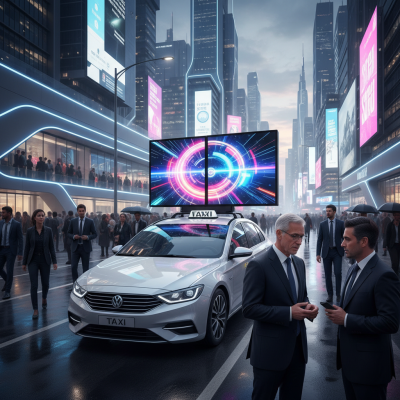 What is Taxi Top LED Screen VST-B for Global Buyers at Canton Fair?