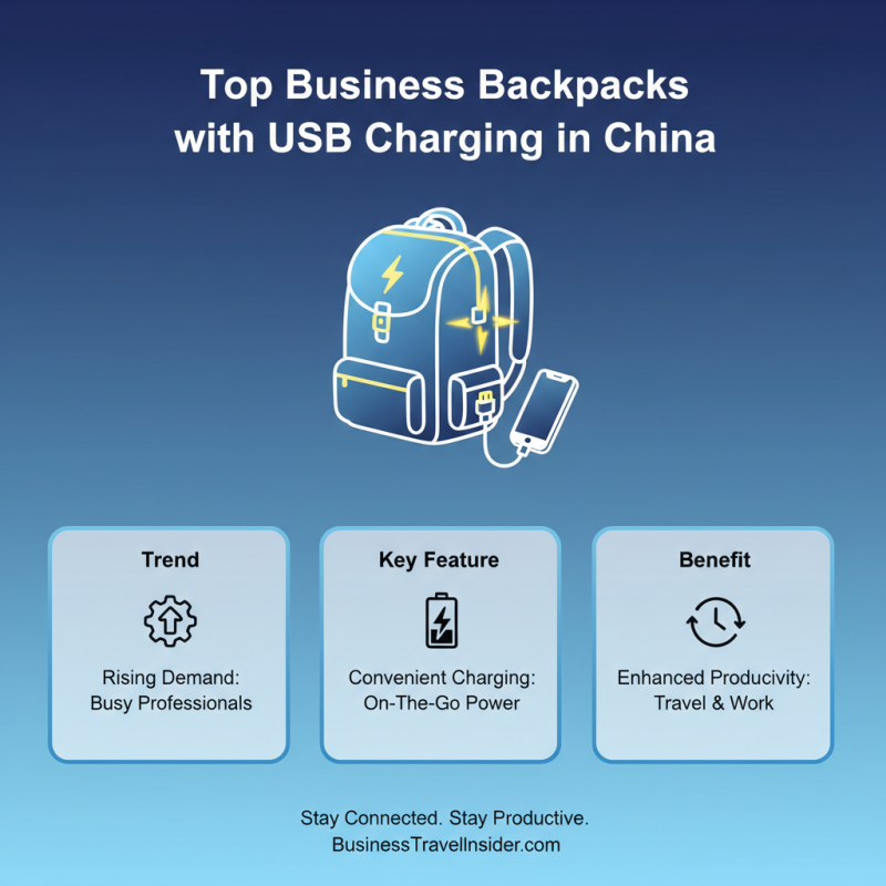 Top Business Backpacks With USB Ports in China for Professionals?