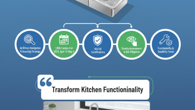 Top 5 Tips for Sourcing Multi Functional Double Bowl Sinks at Canton Fair?