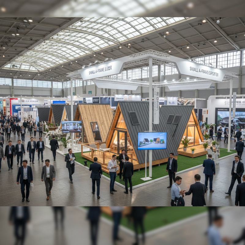 China Small A Frame Cabin Exporter Guide at Canton Fair 139?