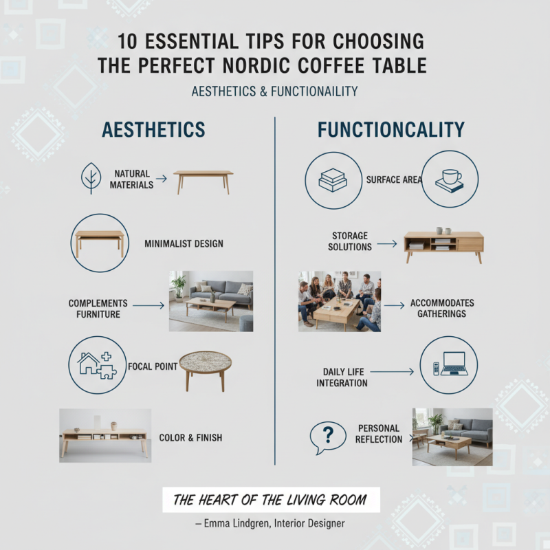 10 Essential Tips for Choosing the Perfect Nordic Coffee Table