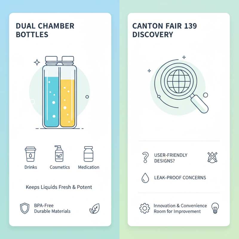 Top 10 Dual Chamber Bottles to Discover at Canton Fair 139?
