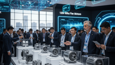 Top 120v 60hz Fan Motor Insights for Canton Fair 2026?
