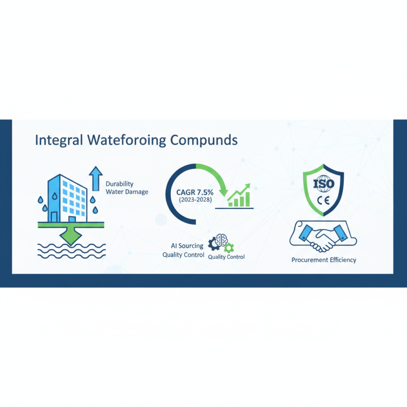What is Integral Waterproofing Compound at China Import Expo?