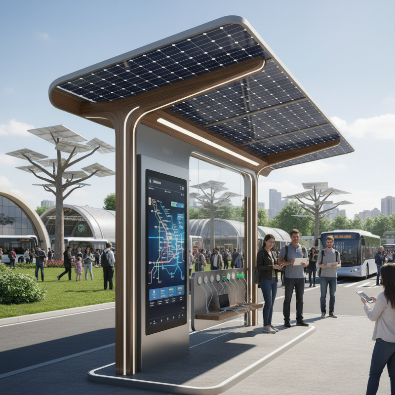 Innovative Digital Solar Bus Stops at China Import Export Fair?
