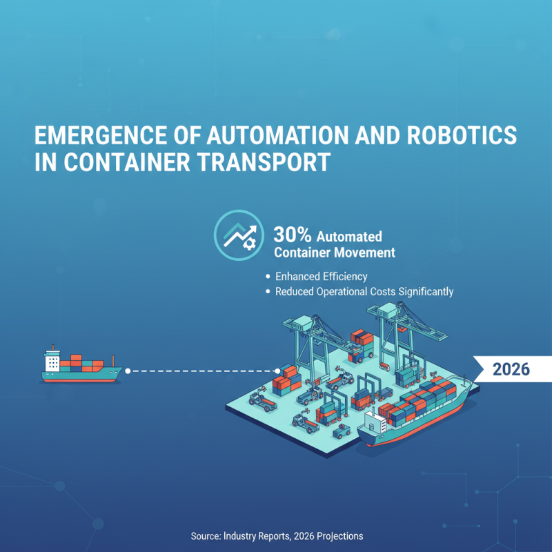 2026 Top Trends in Container Transport What to Expect in the Future