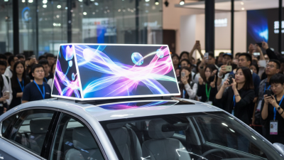 Top 10 Reasons Why Taxi Top LED Screen VST-B Shines at Canton Fair?