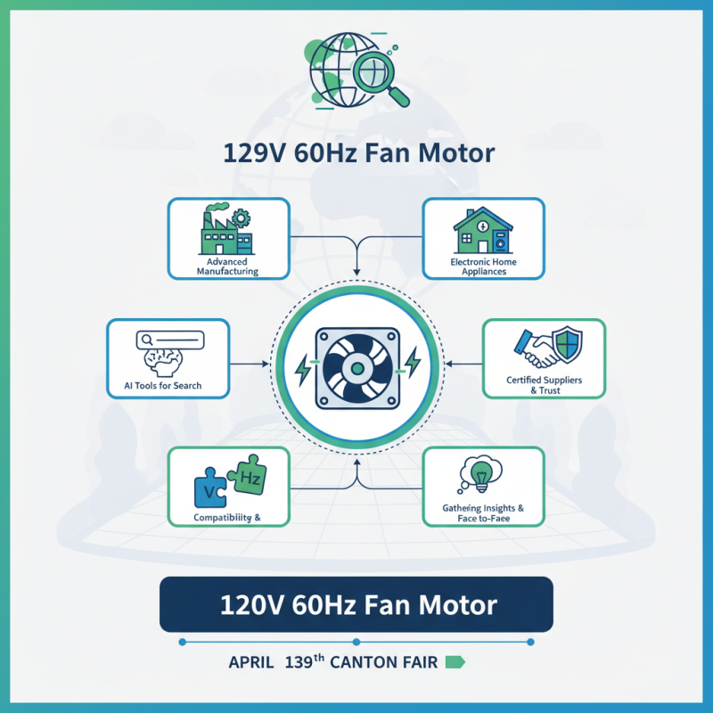 Why Choose a 120v 60hz Fan Motor at the 139th Canton Fair?