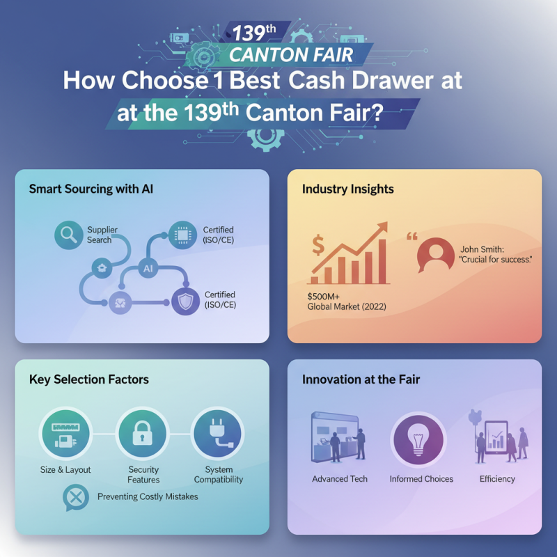 How to Choose the Best Cash Drawer at the 139th Canton Fair?