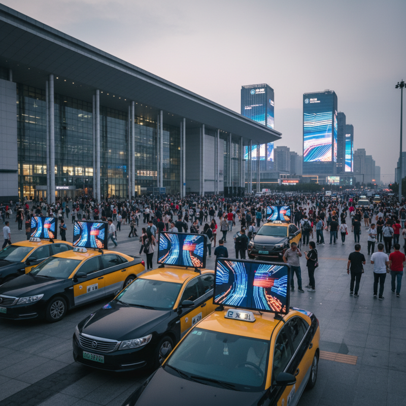 What is Taxi Top LED Screen VST-B at the 139th Canton Fair?
