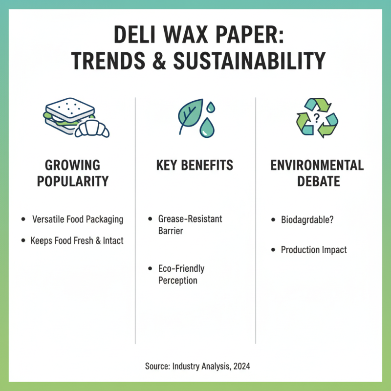 2026 Best Deli Wax Paper Sheet for Food Packaging and Preservation?