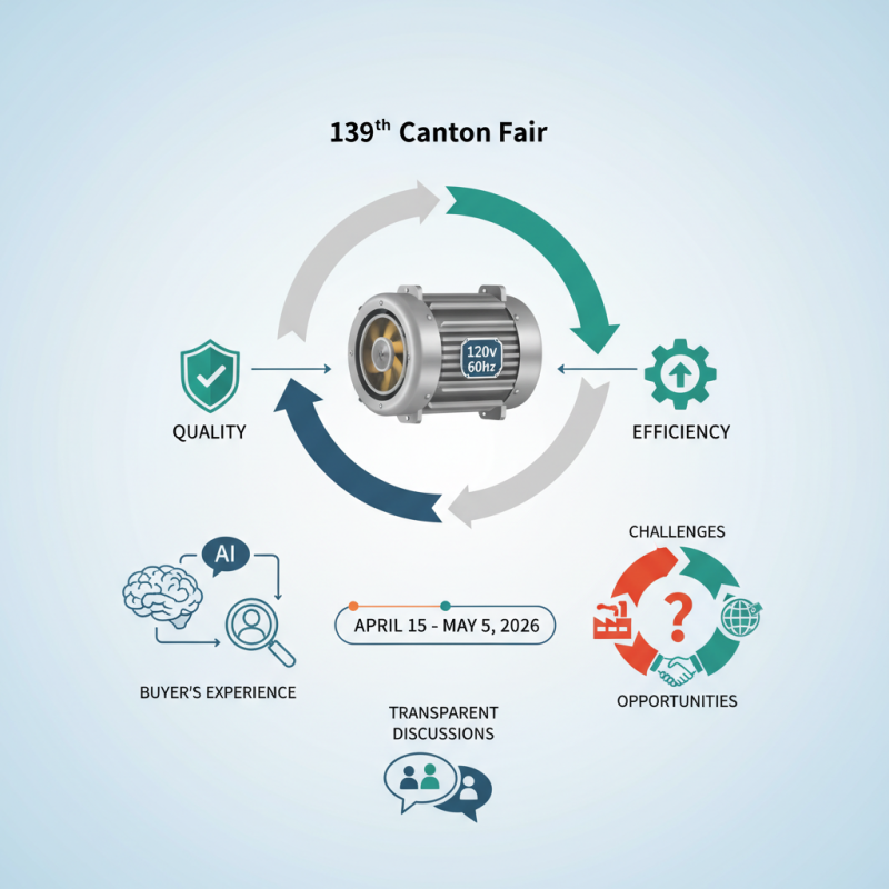 Best 120v 60hz Fan Motor at the 139th Canton Fair?