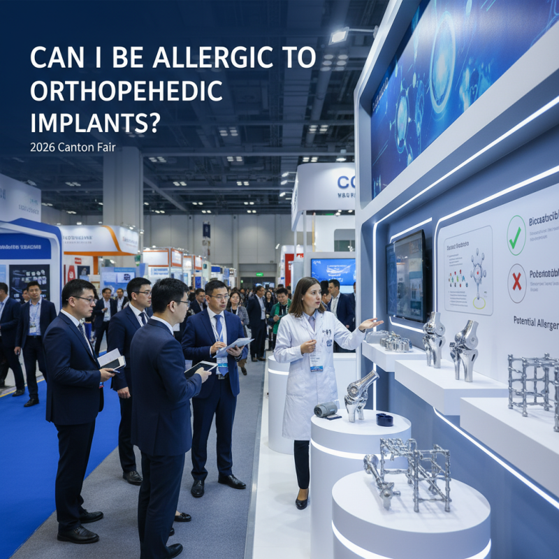 Can I Be Allergic to Orthopedic Implants at Canton Fair?