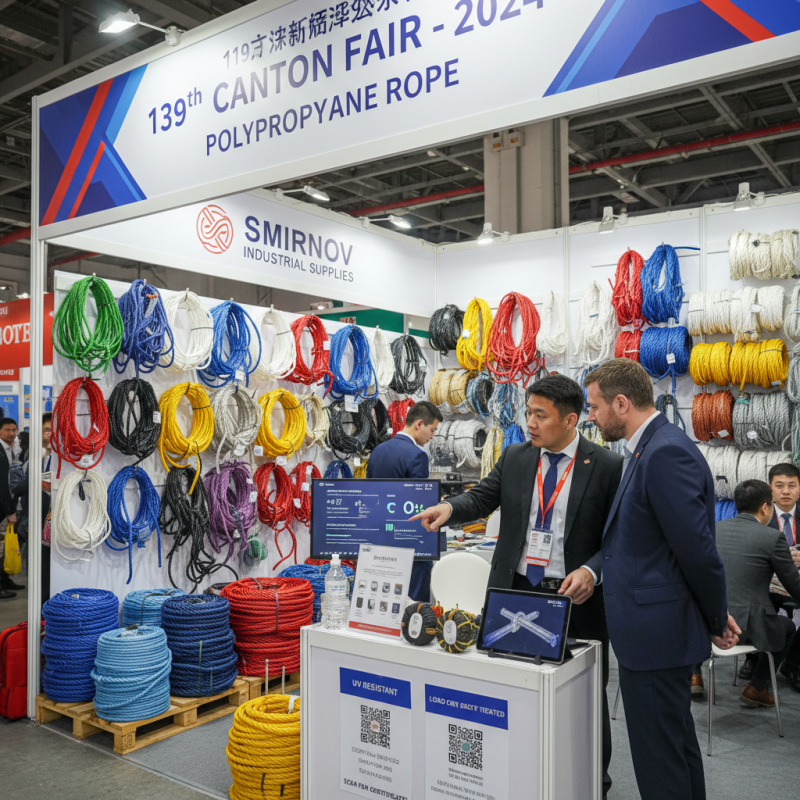 Полипропиленовая Веревка на 139-й Кантонской Ярмарке как выбрать?