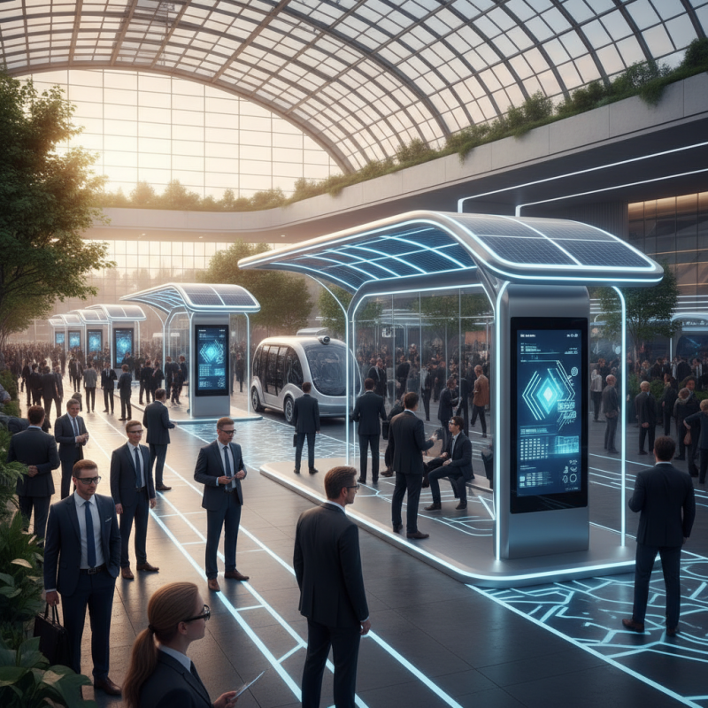 How Digital Solar Bus Stops Will Revolutionize 2026 Trade Shows?
