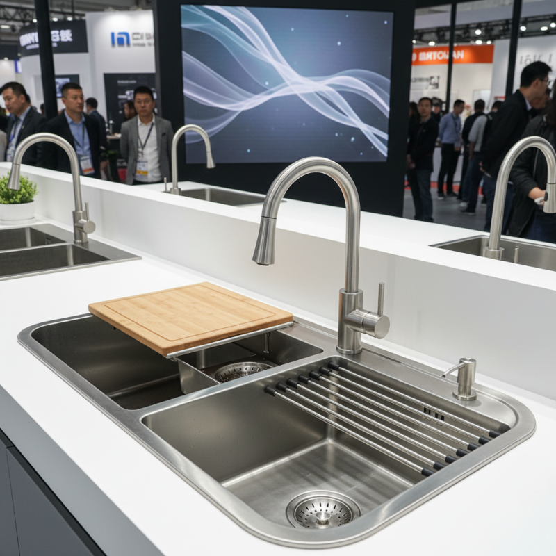 What is a Multi Functional Double Bowl Sink at Canton Fair?