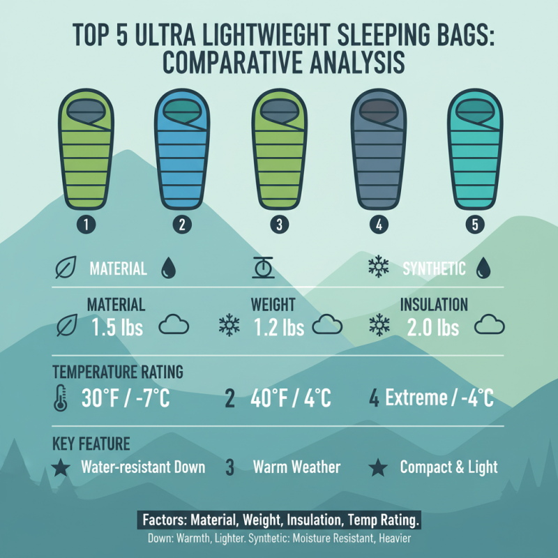 Top 5 Ultra Lightweight Sleeping Bags to Find at Canton Fair 2026?