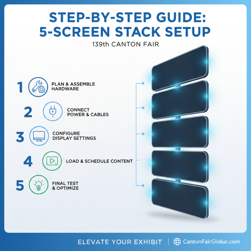 How to Use 5 Stack Screen at the 139th Canton Fair?