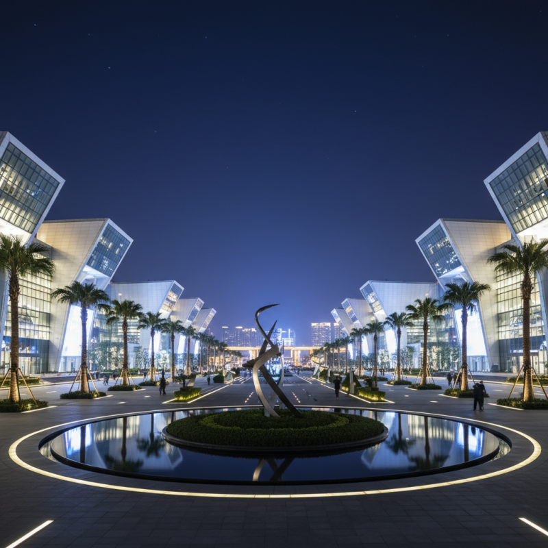 Explore Landscape Silhouette Uplighting at the 139th Canton Fair?