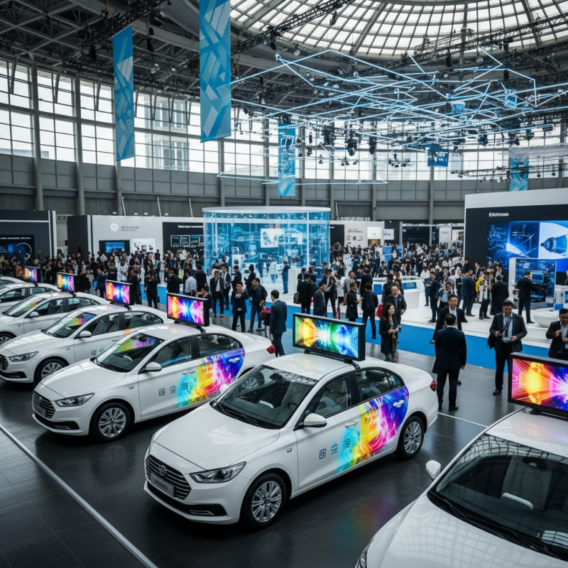 China Top Taxi Top LED Screen VST-B At Canton Fair 139th?