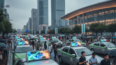 Why Choose Taxi Top LED Screen VST-B for Guangzhou Fair?