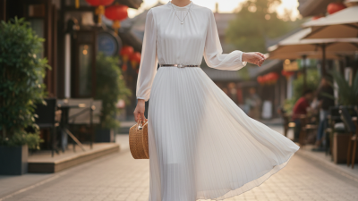 China Top White Pleated Dress Trends and Style Guide?