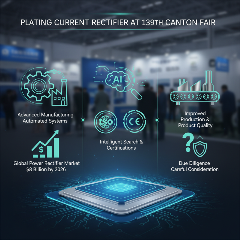 Why Choose a Plating Current Rectifier at the 139th Canton Fair?