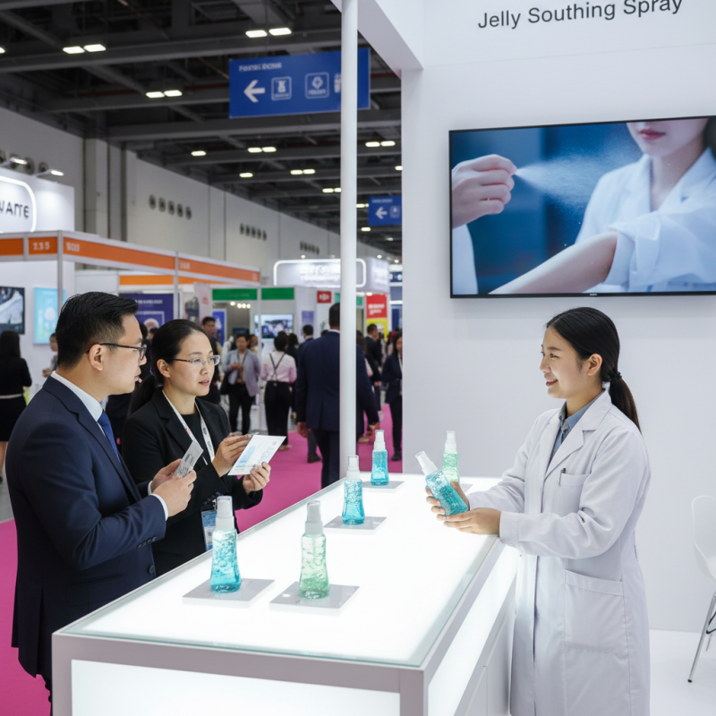 Jelly Soothing Spray Tips for Successful Business at Canton Fair?