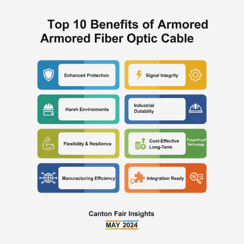 Top 10 Benefits of Armored Fiber Optic Cable at Canton Fair?