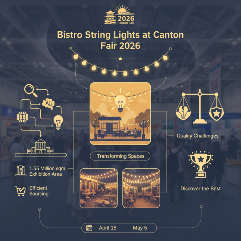 Discover the Best Bistro String Lights at Canton Fair 2026?