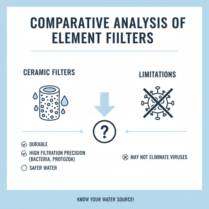 China Best Element Filter Options for Effective Water Purification?
