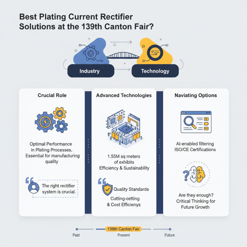 Best Plating Current Rectifier Solutions at the 139th Canton Fair?