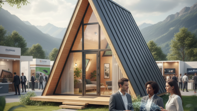 What is a China Small A Frame Cabin Exporter at Canton Fair?